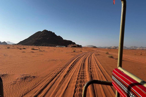 Wadi Rum: 4x4 Jeep Tour with Bedouin Camp Stay & Meals