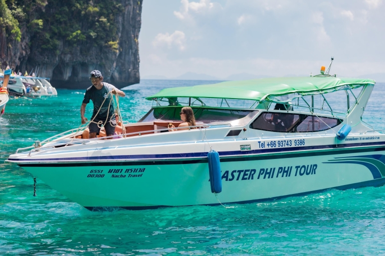 Île de Phi Phi : Coucher de soleil dans la baie de Maya et excursion en bateau à moteur pour observer le plancton