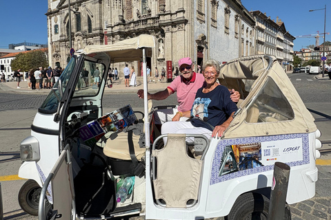 Tuk-tuk Tour of Porto's Major Landmarks Porto and Gaia Tuk-Tuk Tour – VIP and OCEAN