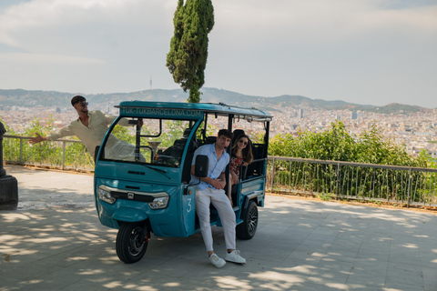 Barcelona: 3-Hour Private Panoramic Tuk-Tuk Tour