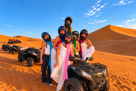Marrakech: 3-Day Student Sahara Tour With Camp and Quad Popular Choice: Standard Camp & Sunset Camel Trek