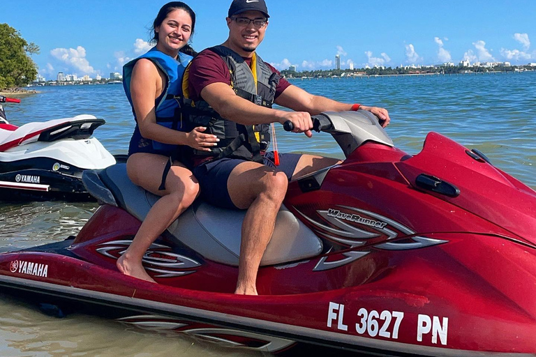 Jetski i Miami Jetski-tur i Miamis vackra vatten