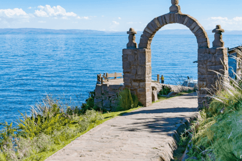 From Puno | Catamaran on Lake Titicaca-visit to Isla del Sol