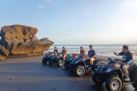 Bali : Randonnée en quad sur la plage avec déjeuner