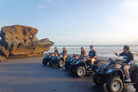 Bali: Beach Quad Bike Ride Experience with Lunch Atv Ride Single Beach Include Transport