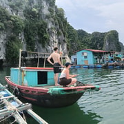 Cat Ba: Half-Day Traditional Fishing and Monkey island Swim