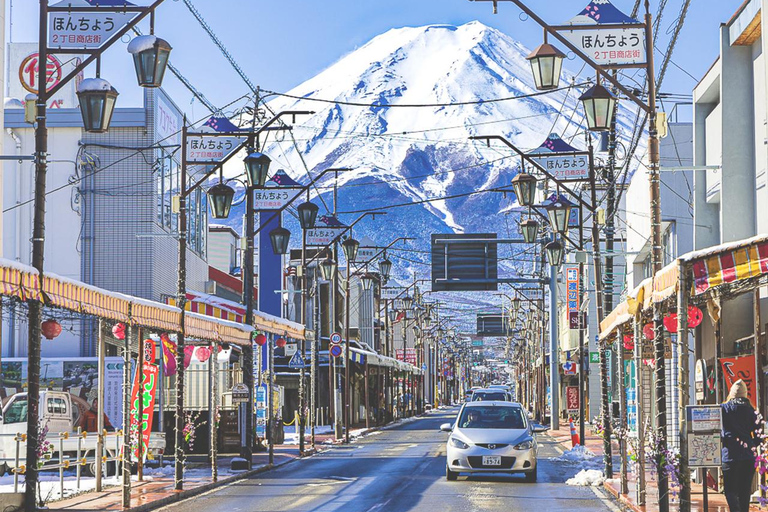 Au départ de Tokyo : Visite d'une jounée du Mont Fuji et de ses principaux sites photographiques