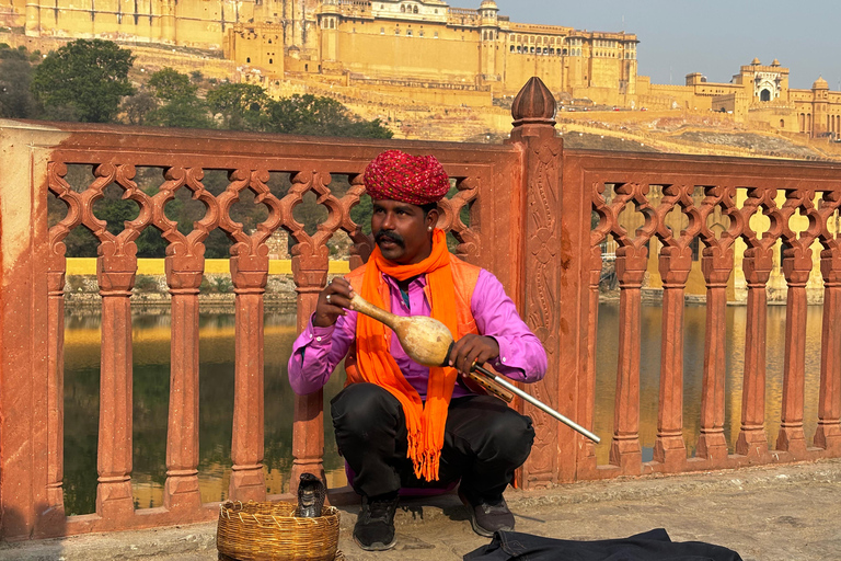 Visite nocturne du Rajasthan avec Agra en voiture privée 15 Nuits 16 JoursVoiture privée Ac + visite guidée