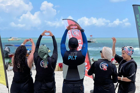 (PRIVAT) Platinapaket Jet Ski Tour Langkawi, Red RayJetski med dubbelåkare som tillval