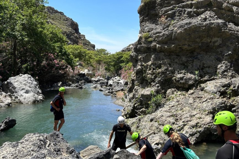 Kourtaliotiko Gorge River Trek with Lunch! Pick-up Avaliable Meeting Point