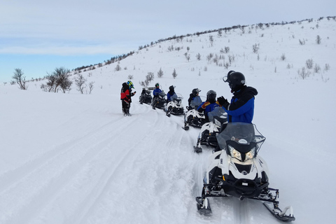 Saariselka: Snowmobile Safari on Tundra