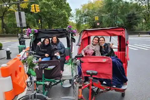 NYC: Privat tur med sykkeltaxi i Central Park