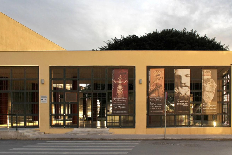 Heraklion: Archaeological Museum Ticket with city audio tour