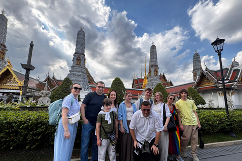 Bangkok: Grand Palace, Wat Pho and Wat Arun Guided Tour