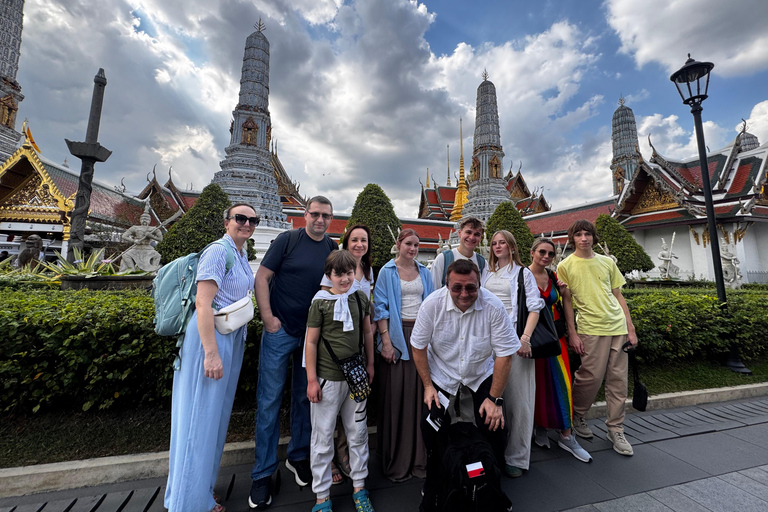 Bangkok: Grand Palace, Wat Pho and Wat Arun Guided Tour