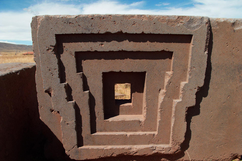 La Paz: Rondleiding door de ruïnes en het museum van Tiwanaku met lunch