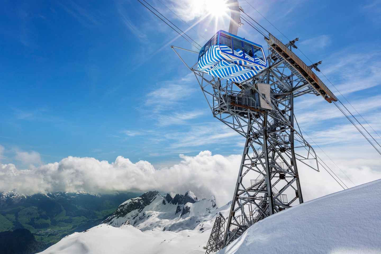 Schwägalp: Tickets for the suspension railroad from Schwägalp to Säntis