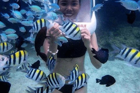 Boracay: Island Hopping with Buffet Lunch & Helmet Diving