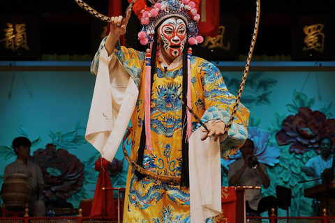 Chengdu: Sichuan Opera Show Ticket - Shu Feng Ya Yun VIP Seat Ticket with Private Hotel Transfer (option A)