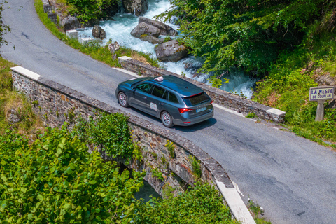 Airport transfer Tarbes Lourdes to La Mongie - bagnères de Bigorre