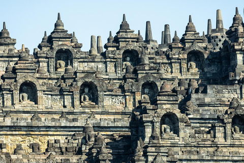 Borobudur Temple Structure Access Half-Day Tour with Guide Borobudur Temple Structure Access Half-Day Tour with Ticket