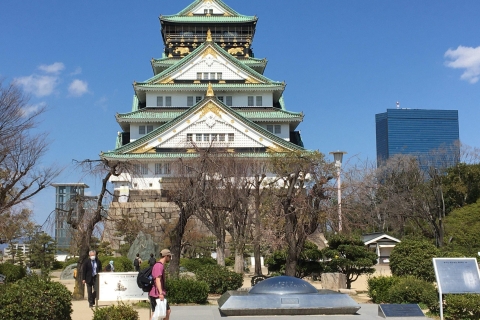 Osaka: Halve dag privé tour met gids door het kasteelHalve dag privé tour naar Osaka kasteel met gids