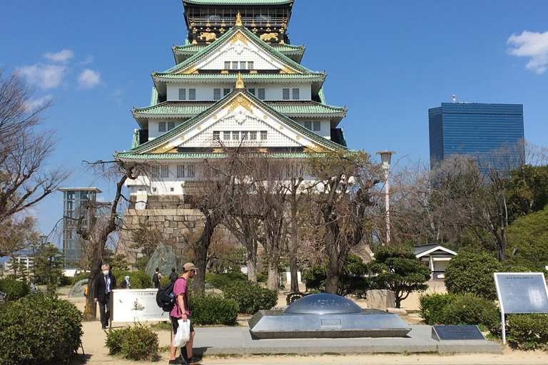 Osaka: Halve dag privé tour met gids door het kasteelHalve dag privé tour naar Osaka kasteel met gids