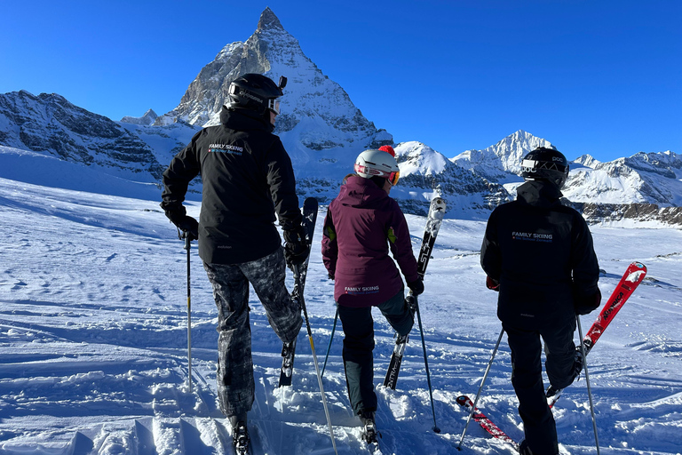 Family Skiing Zermatt – Private Lessons