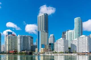 Miami Skyline Bootstour - Blick aufs Wasser in der Biscayne Bay