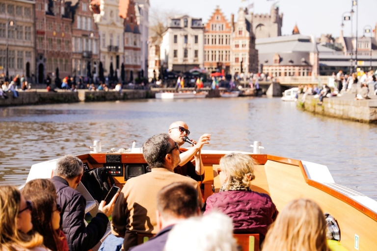 Gent: Geführte Bootstour durch das MittelalterzentrumGent: Geführte Bootstour durch das Mittelalterzentrum außerhalb der Saison