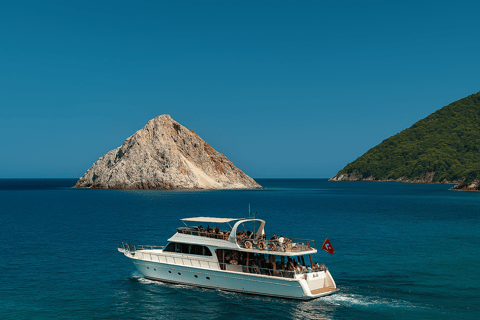 From Antalya: Scenic Guided Boat Trip to Suluada with Lunch