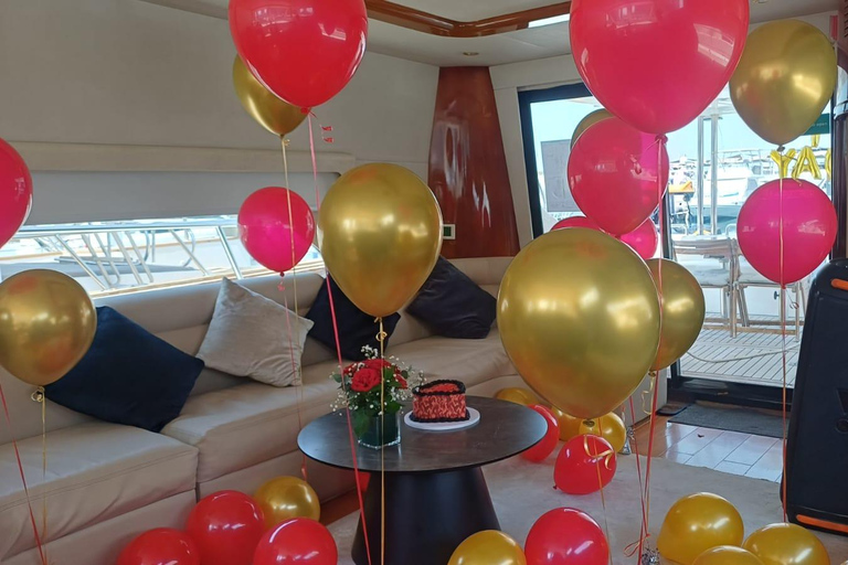 Celebrate Your Birthday in Style on luxury Yacht in Dubai Celebrate Your Birthday in Style on 75 FT Yacht in Dubai