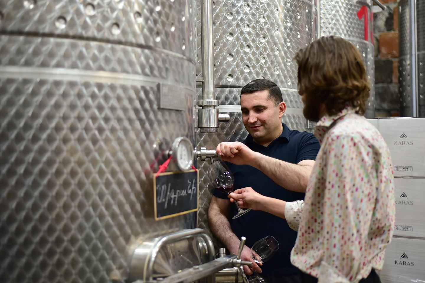 Historic Cellar Tour & Wine Tasting at Jraghatspanyan Winery