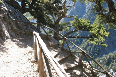 From Rethymno: Samaria Gorge Full-Day Trek with Pickup From Gerani, Petres, Dramia, Kavros, and Georgioupolis