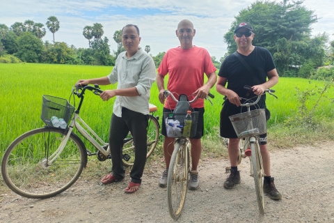 Battambang - Circuit unique d'une journée combinant bicyclette -Tuk Tuk - DéjeunerExcursions d'une journée à Battambang