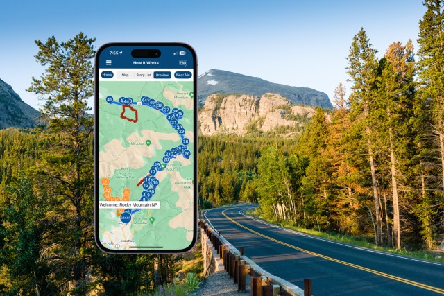 Visit Rocky Mountain National Park Driving Audio Tour App in Estes Park, Colorado, USA