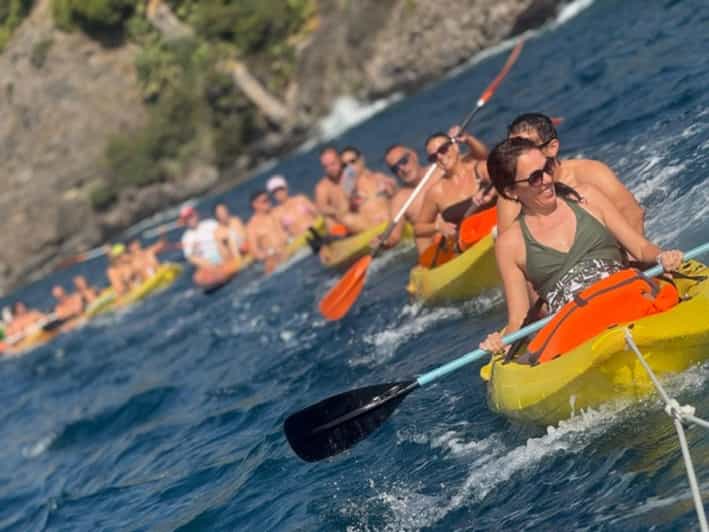 Kayaking in Salobreña: history, nature and snorkeling on the Tropical Coast
