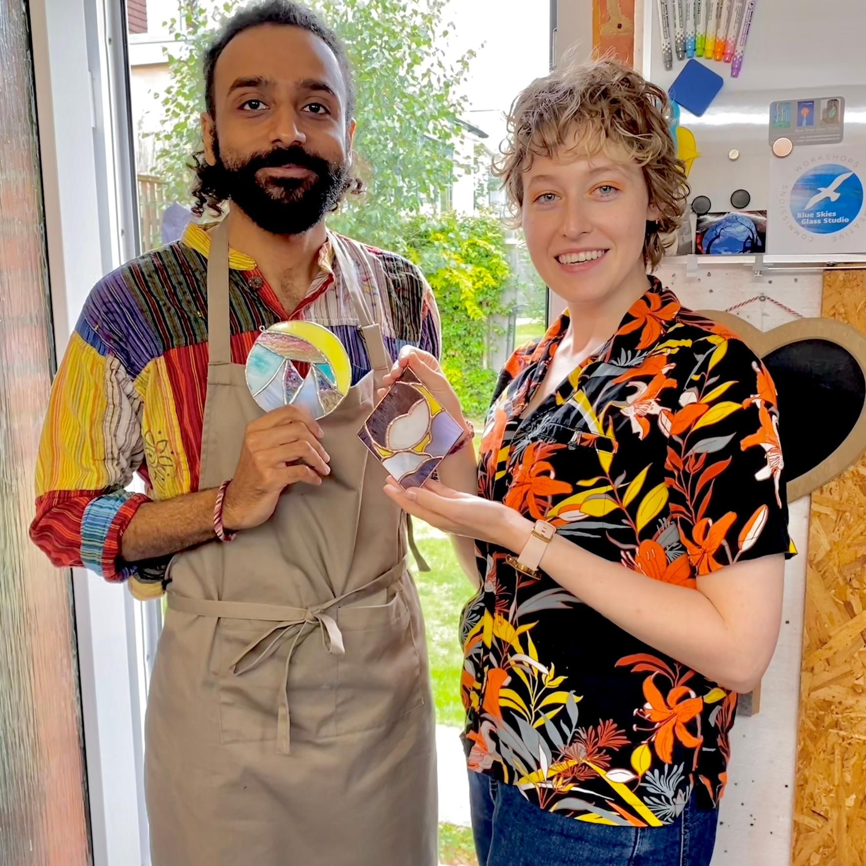 Brighton: Schnupper-Workshop für Buntglas mit Ruth