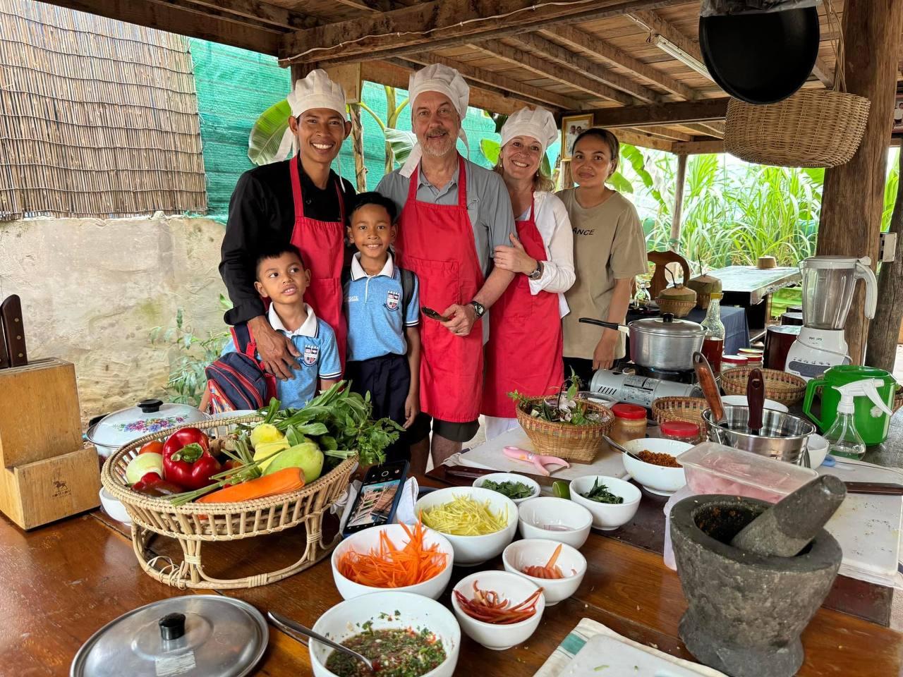 Battambang: Kochkurs und Markttour