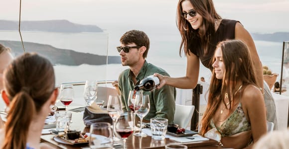 Santorini: Wine Tasting Tour with Snacks