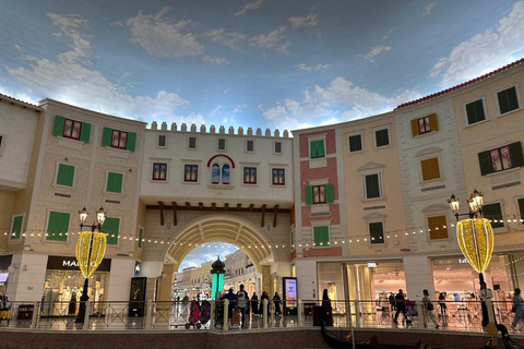 Doha: Private City & Villaggio Mall Tour with Free Gondola Sharing Tour Option