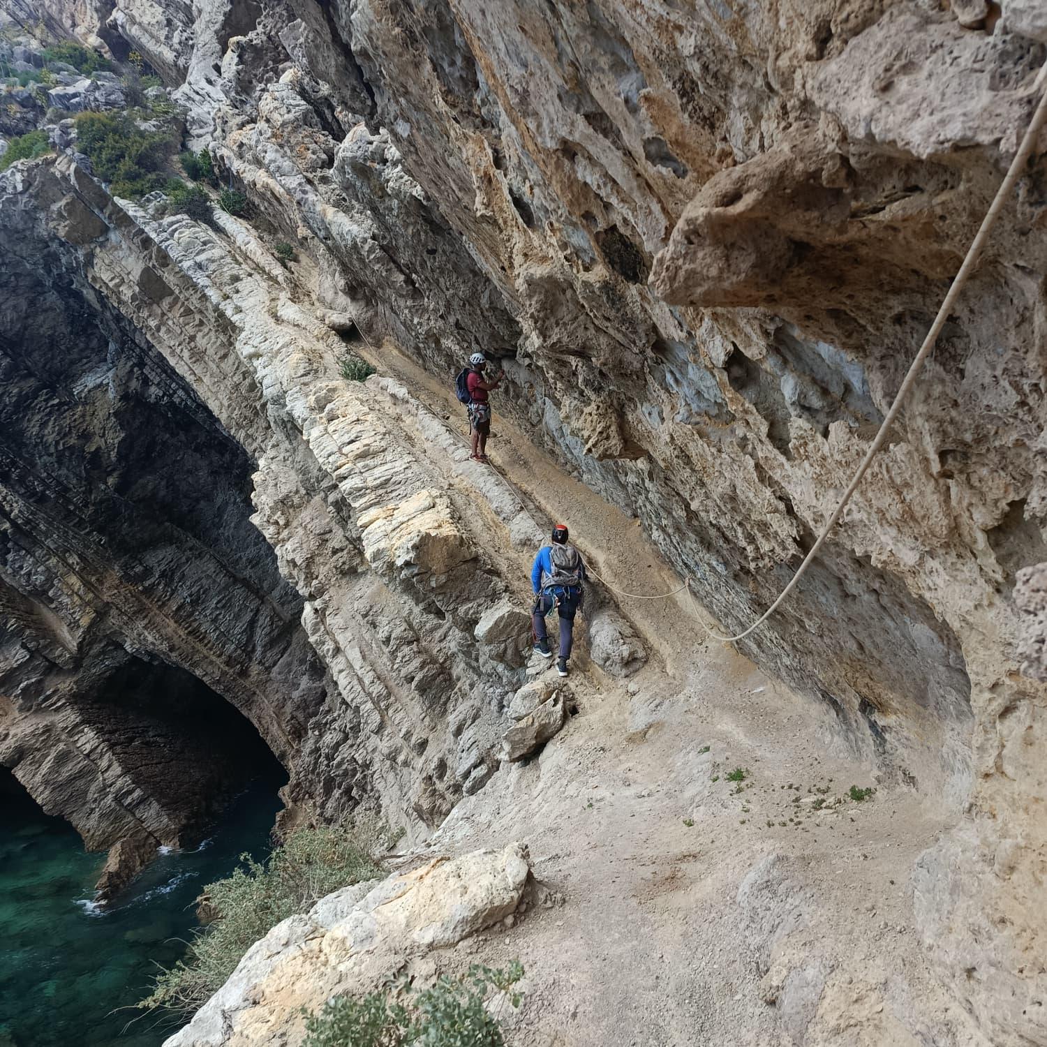 Lissabon: Geführte Wanderung mit Ausrüstung: Pfad des Schwindels, Sesimbra