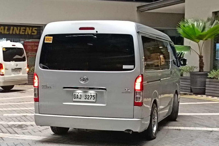 CEB Transfert aéroport privé à l&#039;hôtel de Cebu CityInnova (1-5 personnes)