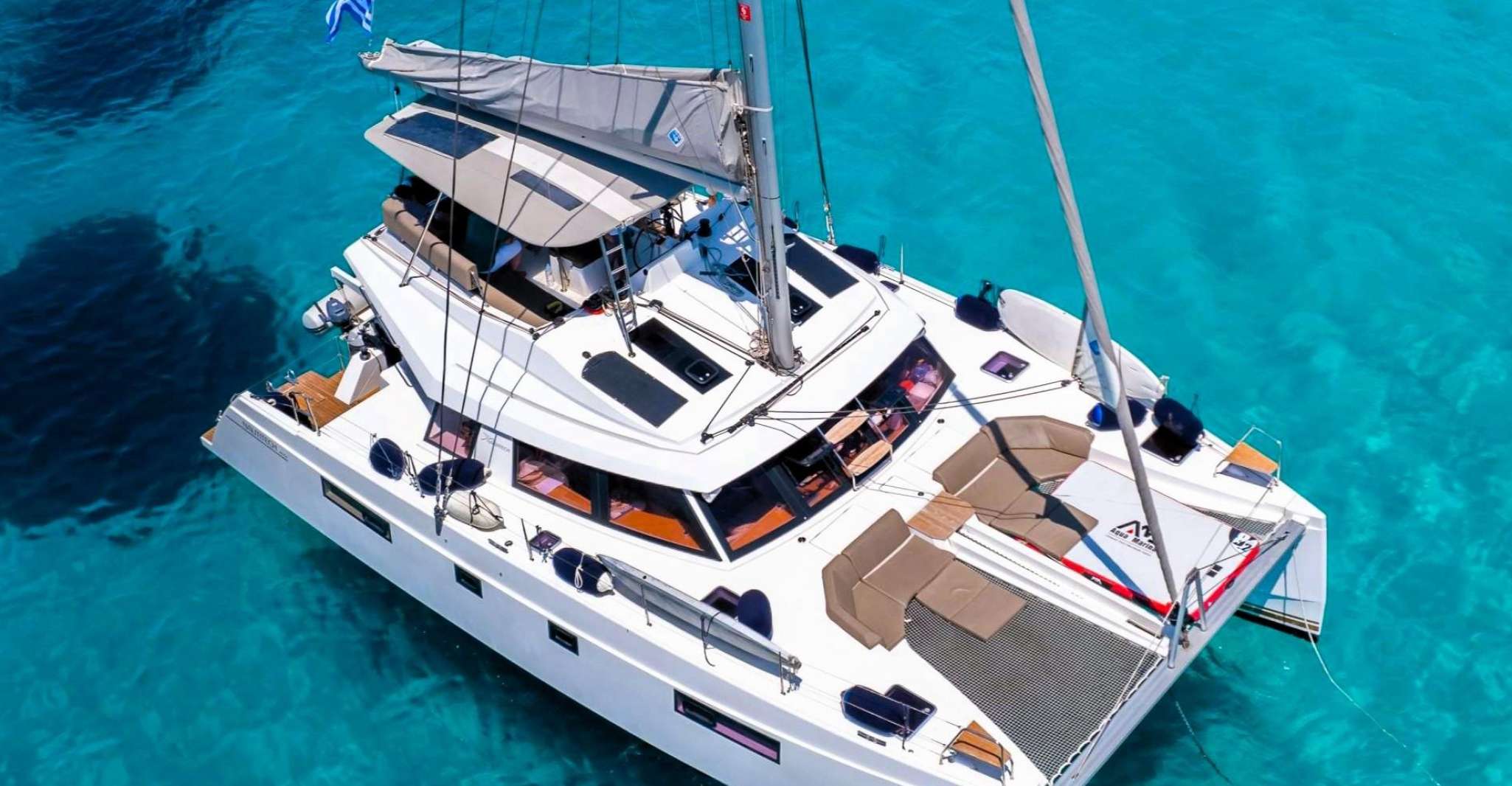 Chania, Private Day Catamaran Cruise with Swimming and Meal - Housity