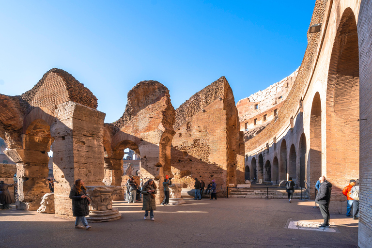 Rome: Colosseum Arena Premium Tour with Optional Underground Arena Floor Spanish Guided Tour – Small Group Experience