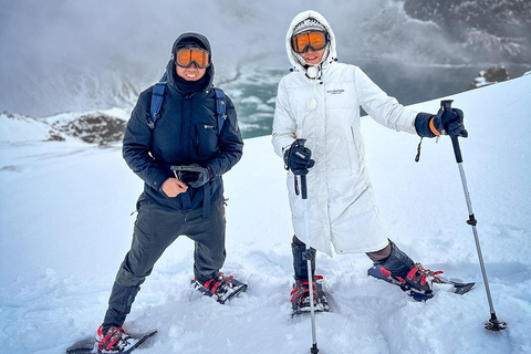 Reine: Winter Snowshoe Hike to Ryten – With Local Guide