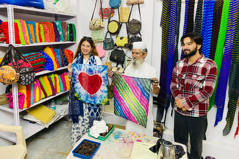 Luxury Tie-Dye & Block Print Workshop in Udaipur