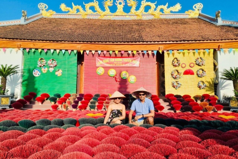 Hanoi: Półdniowa wizyta w wiosce kadzideł i stożkowych kapeluszyWizyta w wiosce Insense i wiosce stożkowych kapeluszy - pół dnia