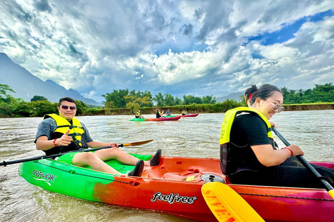 Viagem de 1 dia Vientiane - VangVieng em comboio expresso