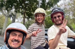 Madrid: Private Sidecar Tour mit Tapas und Getränken
